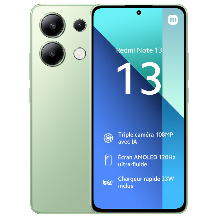 Celular Xiaomi Redmi Note 13 6.67" - Dual SIM - 256GB ROM | 8GB RAM