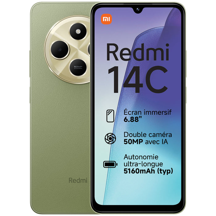 Celular Xiaomi Redmi 14C 6.88" - Dual SIM - 128GB ROM | 4GB RAM