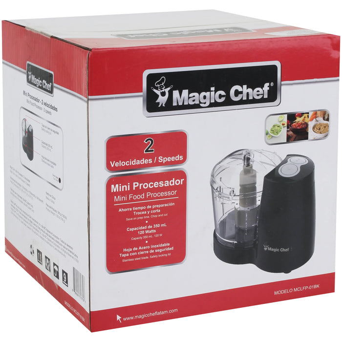 Procesador Mini de Alimentos de 2 Velocidades Magic Chef