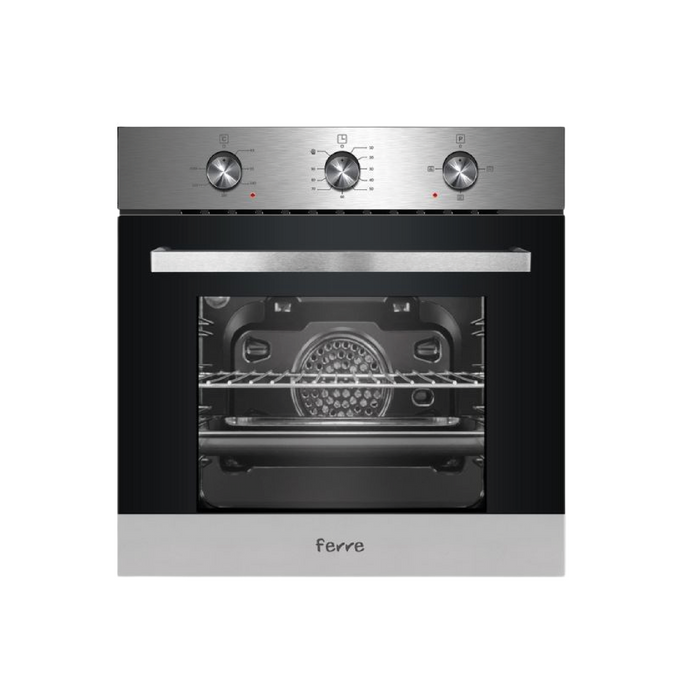 Horno Empotrable Eléctrico con vidrio templado Ferre 1140C - Acero Inoxidable